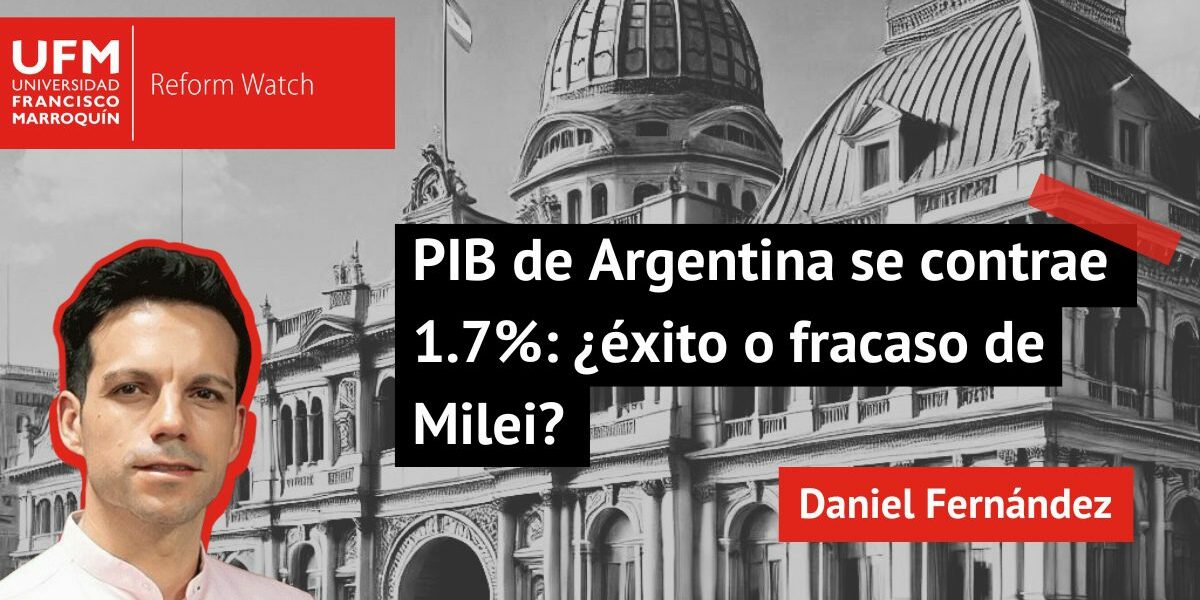 PIB de Argentina se contrae 1.7%: ¿éxito o fracaso de Milei?