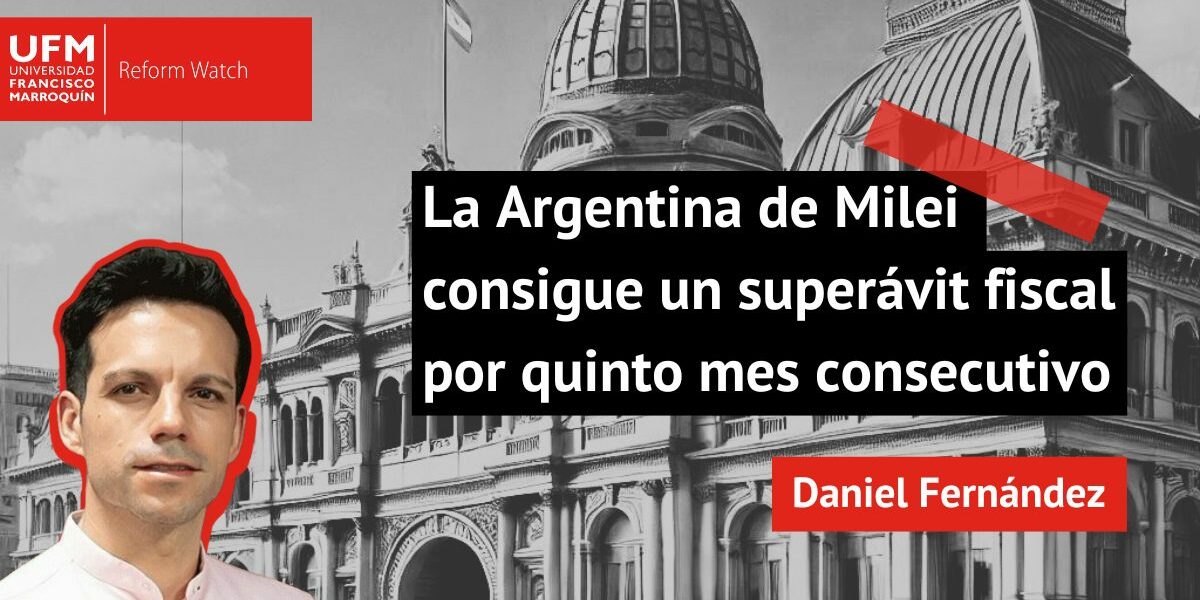 La Argentina de Milei consigue un superávit por quinto mes consecutivo