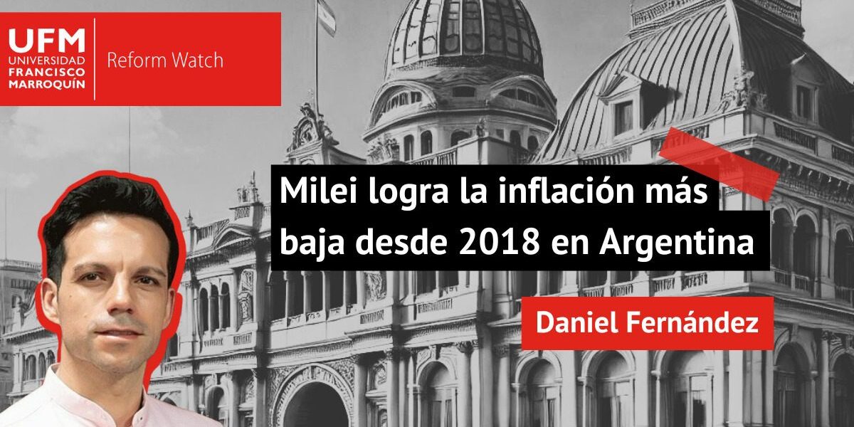 Milei logra la inflación más baja desde 2018 en Argentina